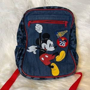 Disney store retired mickey mouse junior backpack